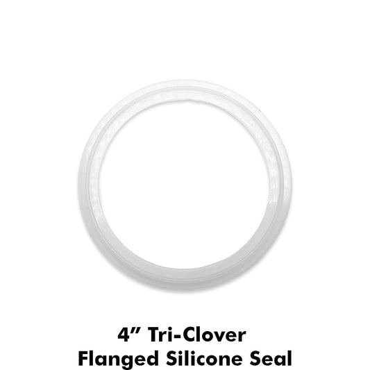4 inch TC - Flanged Silicone Gasket Seal