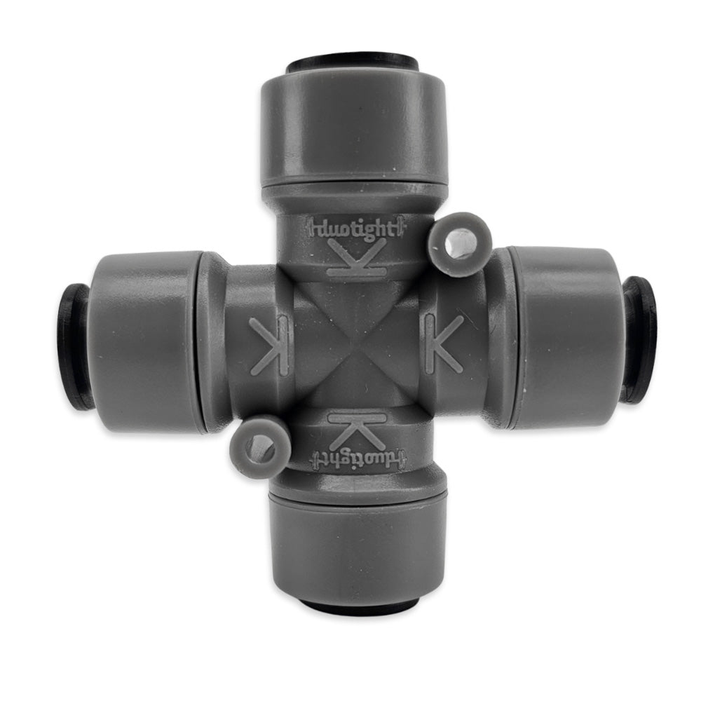 duotight - 8mm (5/16)Female - X Cross Adaptor / Splitter