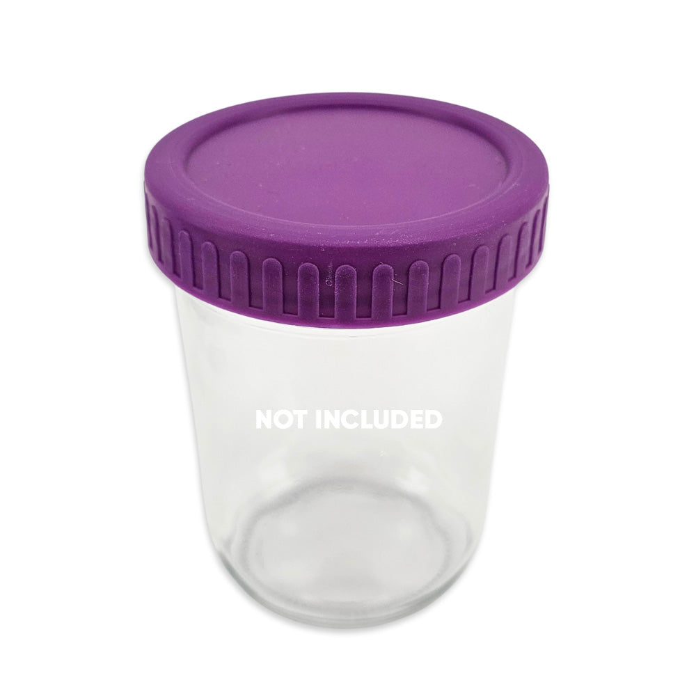 Haul Mason Jar Leak-Proof Lids  - 6 Pack (Purple)