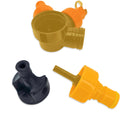 PCO38 Gen2 Black Elbow Cap Insert - Dip Tube to Carbonation Cap Joiner (For Oxebar 4L & 8L)