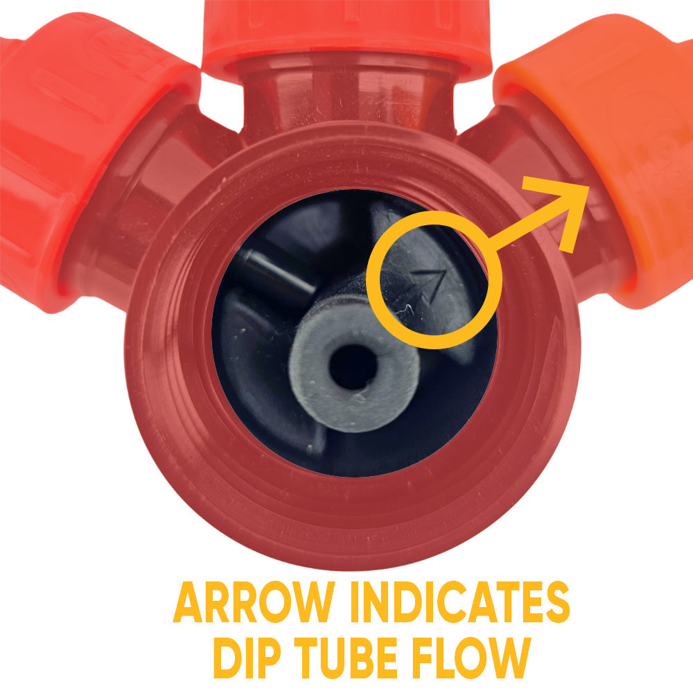 PCO38 Gen2 Black Elbow Cap Insert - Dip Tube to Carbonation Cap Joiner (For Oxebar 4L & 8L)
