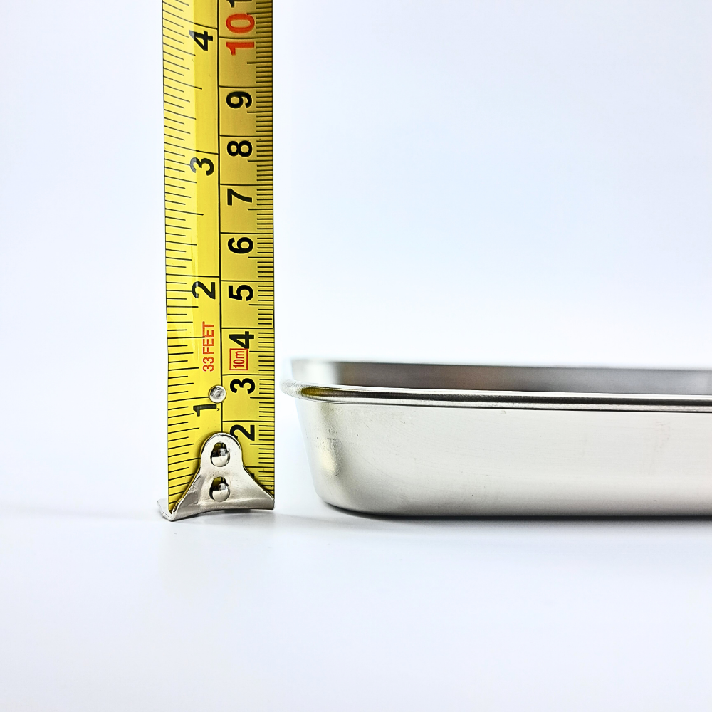 Stainless Steel FermZilla Drip Tray Dish 177mm x 236mm