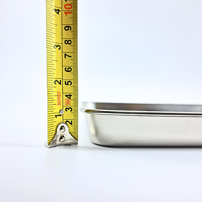 Stainless Steel FermZilla Drip Tray Dish 177mm x 236mm