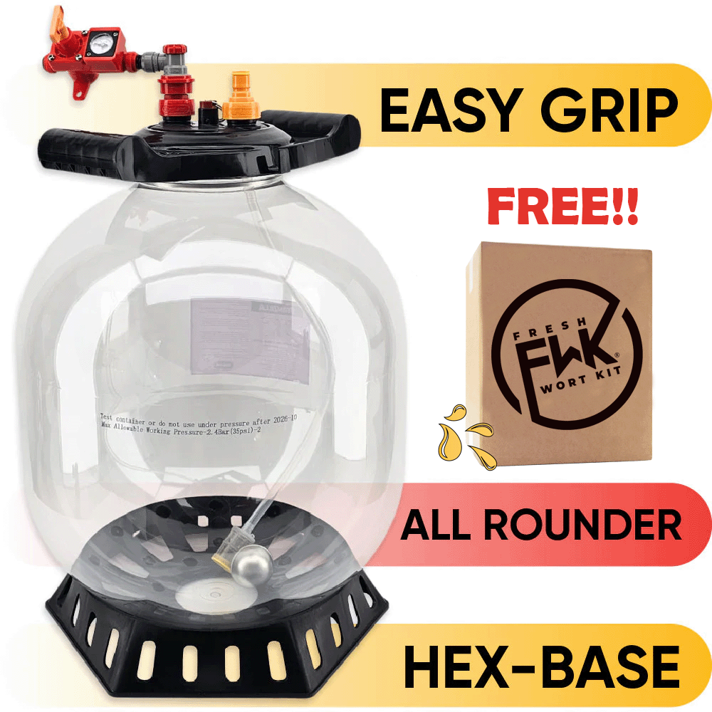 30L FermZilla All Rounder Easy-Grip Pressure Fermenter Starter Kit + FREE FreshWortKit!