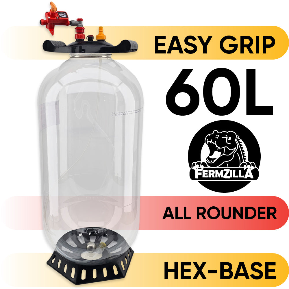 60L FermZilla All Rounder Easy-Grip Pressure Fermenter Starter Kit