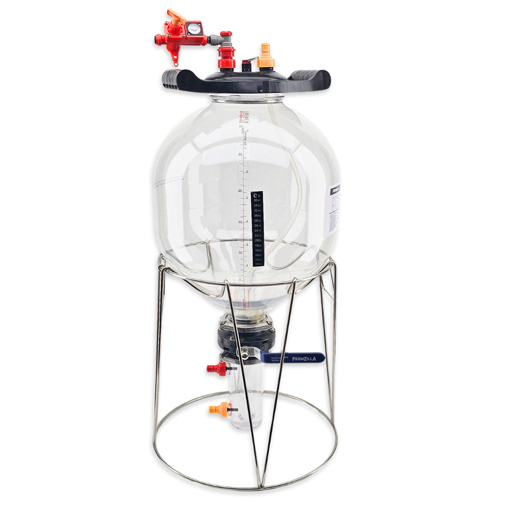 27L FermZilla Tri-Conical Easy-Grip Pressure Fermenter Starter Kit