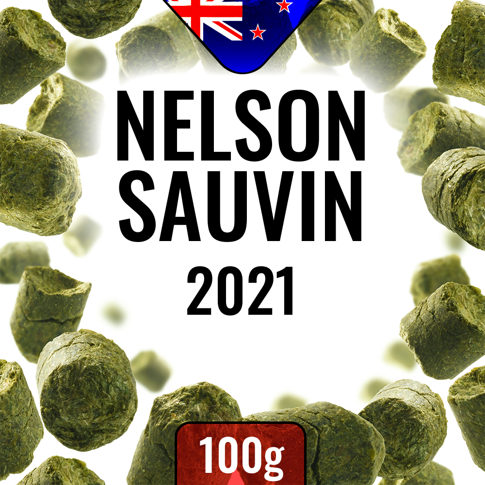 Nelson Sauvin 2021 100g Hop Pellets