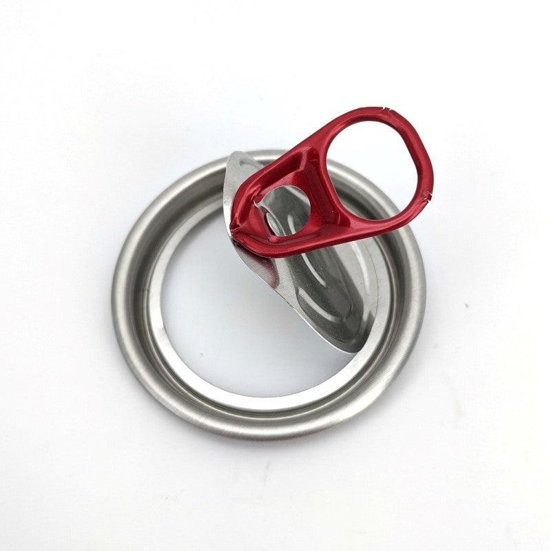 B64 360 FA Silver lid for beer cans approx. 230 pieces packed in cylinder