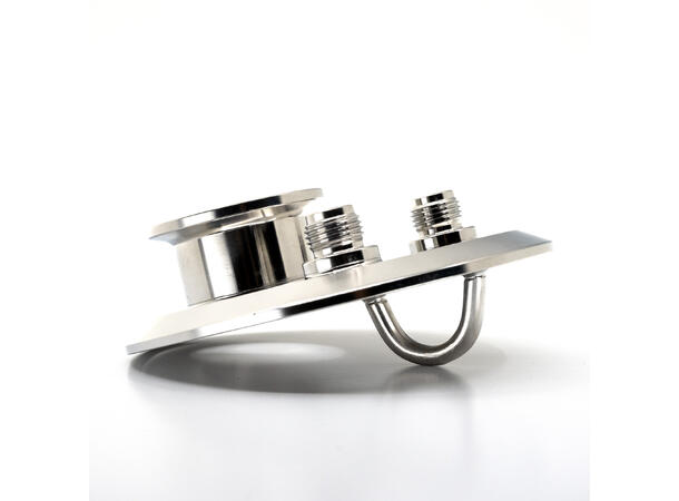 BrewBuilt - 4 Inch End cap with body connects