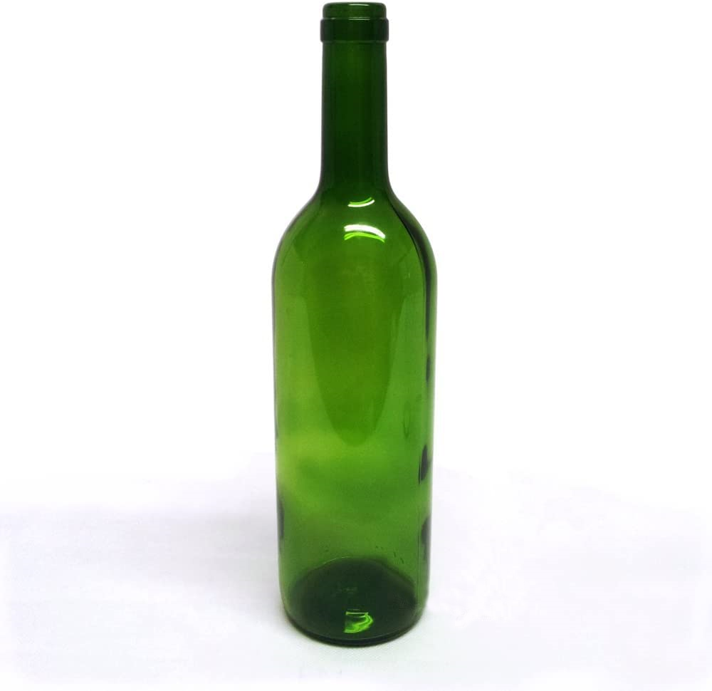 Box of 12 Green 750ml Wine Bottles