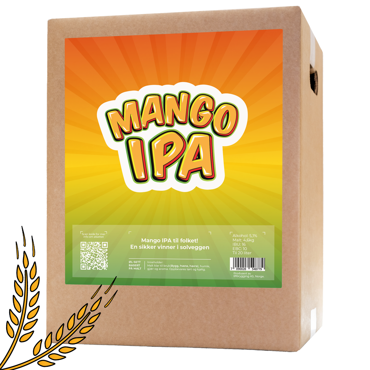 Mango IPA All-grain beer set