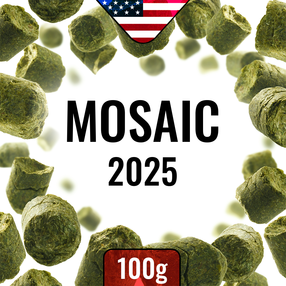 Mosaic 2025 100g Hop Pellets