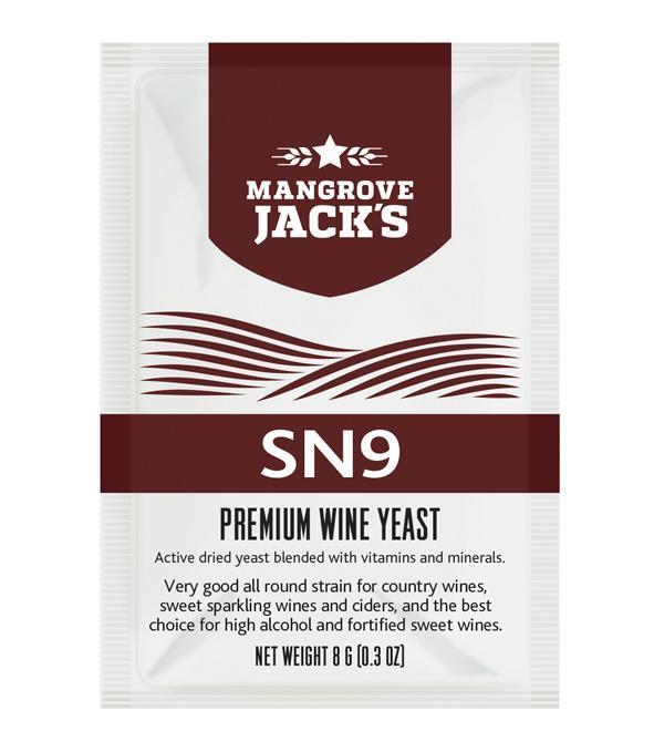 Mangrove Jack's Premium Wine Yeast SN9 - 8g