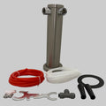 Double Tap SS Totem Stainless Steel Brushed Font Kit (Pre-assembled)