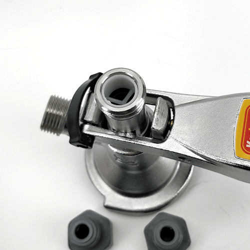A-Type Keg Coupler S.S (includes 2 x Duotight KL06903) - KegLand