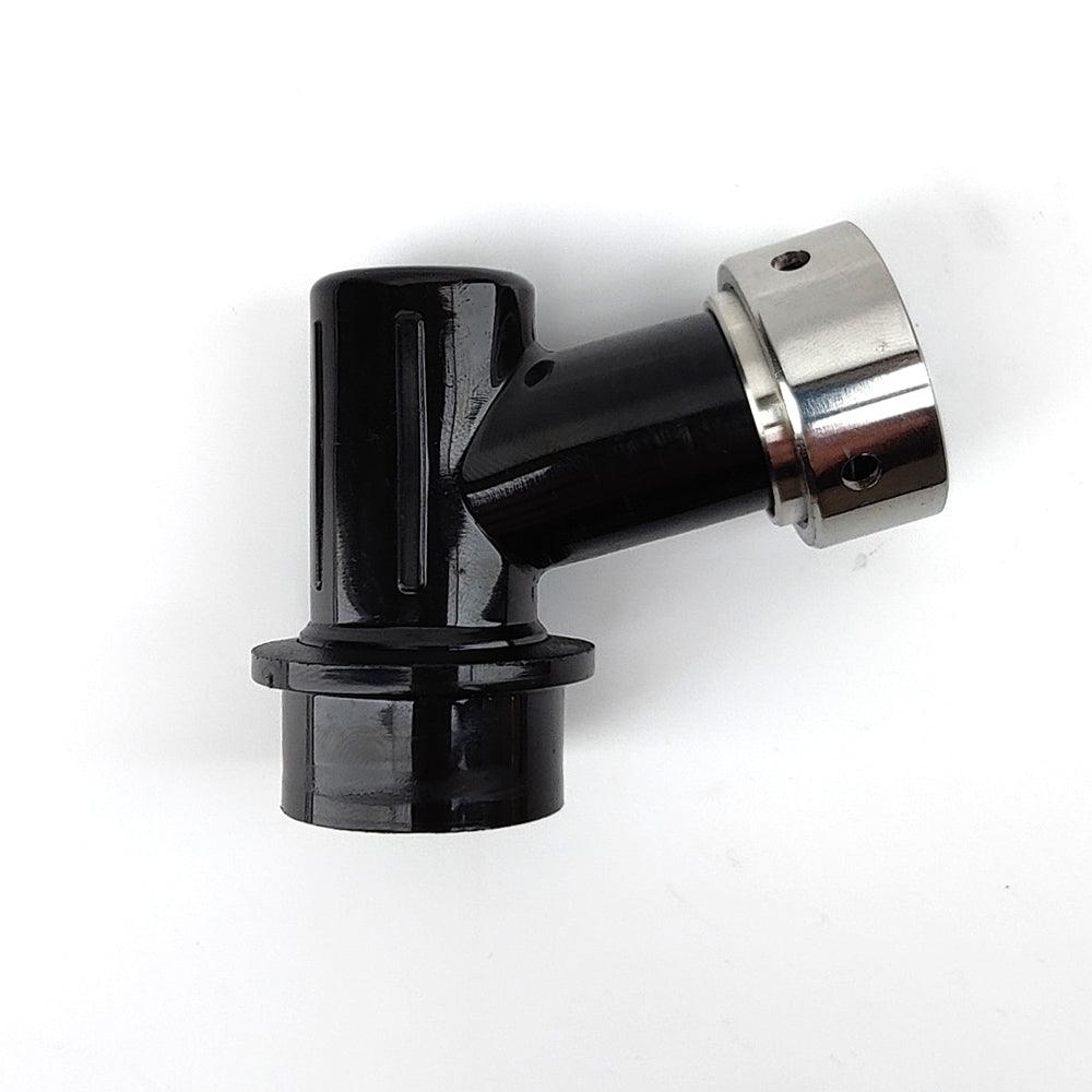 Ball Lock Disconnect (Black/Liquid) - With Integrated Tap Shank & Collar - KegLand