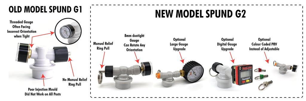 Ball Lock Disconnect Spund Valve G2 - KegLand