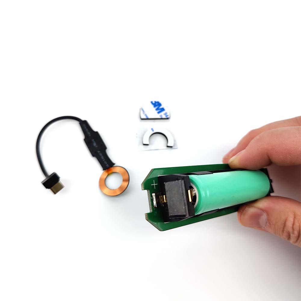 Barebones Wireless Charging Kit for RAPT Pill Hydrometer - Coil and Weights only - KegLand