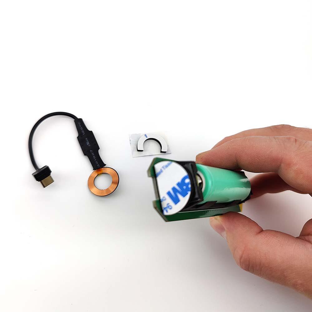 Barebones Wireless Charging Kit for RAPT Pill Hydrometer - Coil and Weights only - KegLand