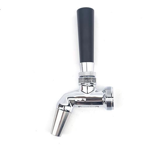 Black Chrome Plated Brass Tap Handle - KegLand