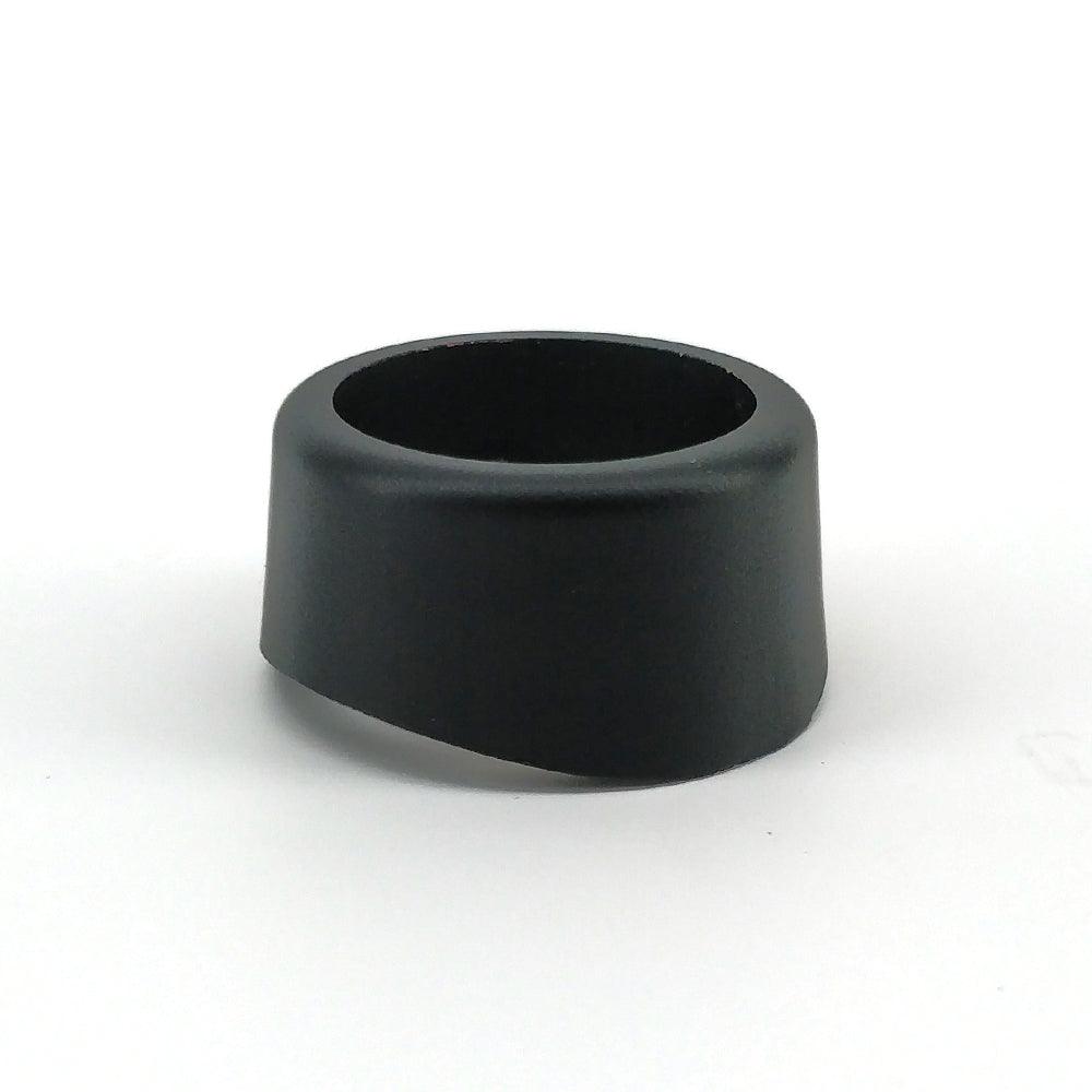 Black Concave / Angle Collar Piece Only