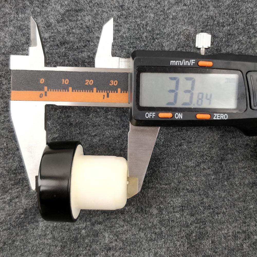 Black Cork Lid Stopper for Spirit Glass Bottle - KegLand