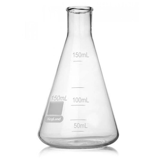 Borosilicate Erlenmeyer Conical Flask 150mL - KegLand