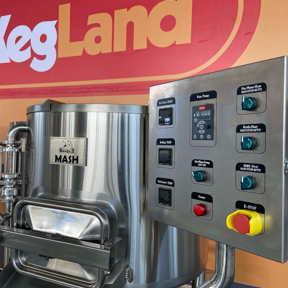 BrewZilla 200L - 3 Vessel Micro-Brewery