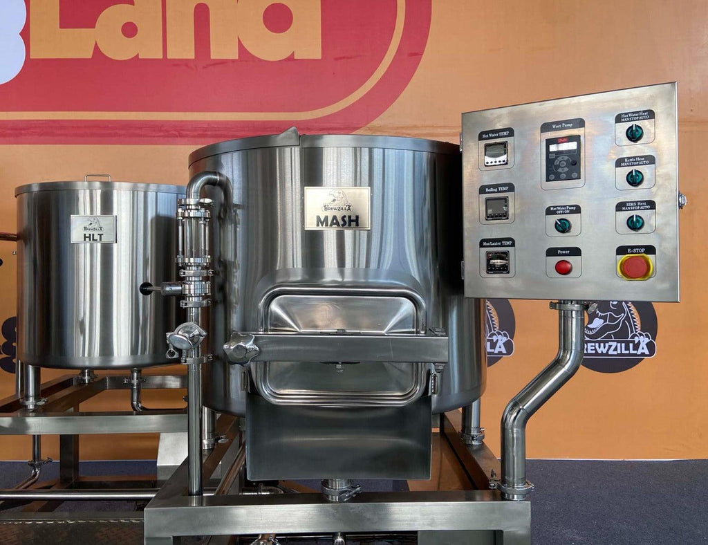 BrewZilla 200L - 3 Vessel Micro-Brewery