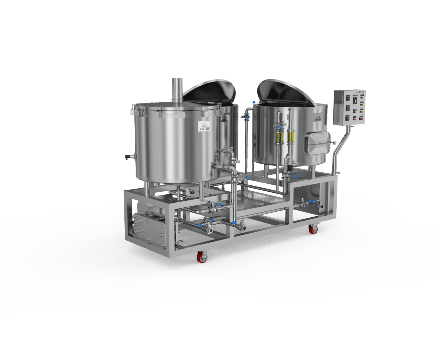 BrewZilla 200L - 3 Vessel Micro-Brewery