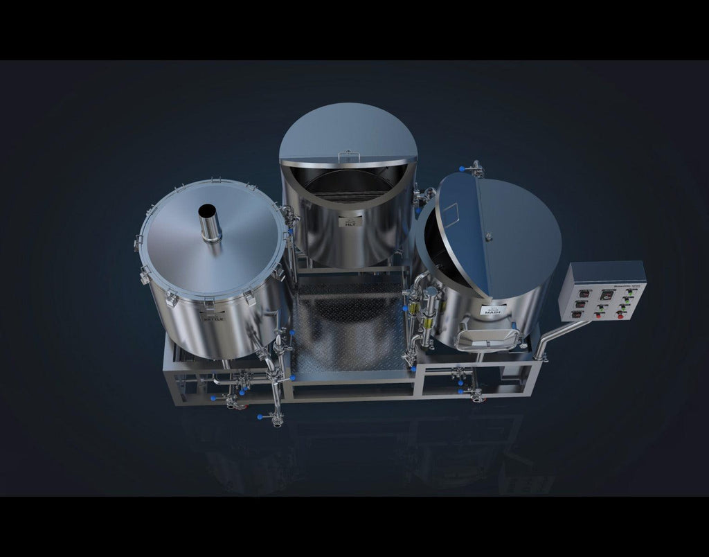 BrewZilla 200L - 3 Vessel Micro-Brewery