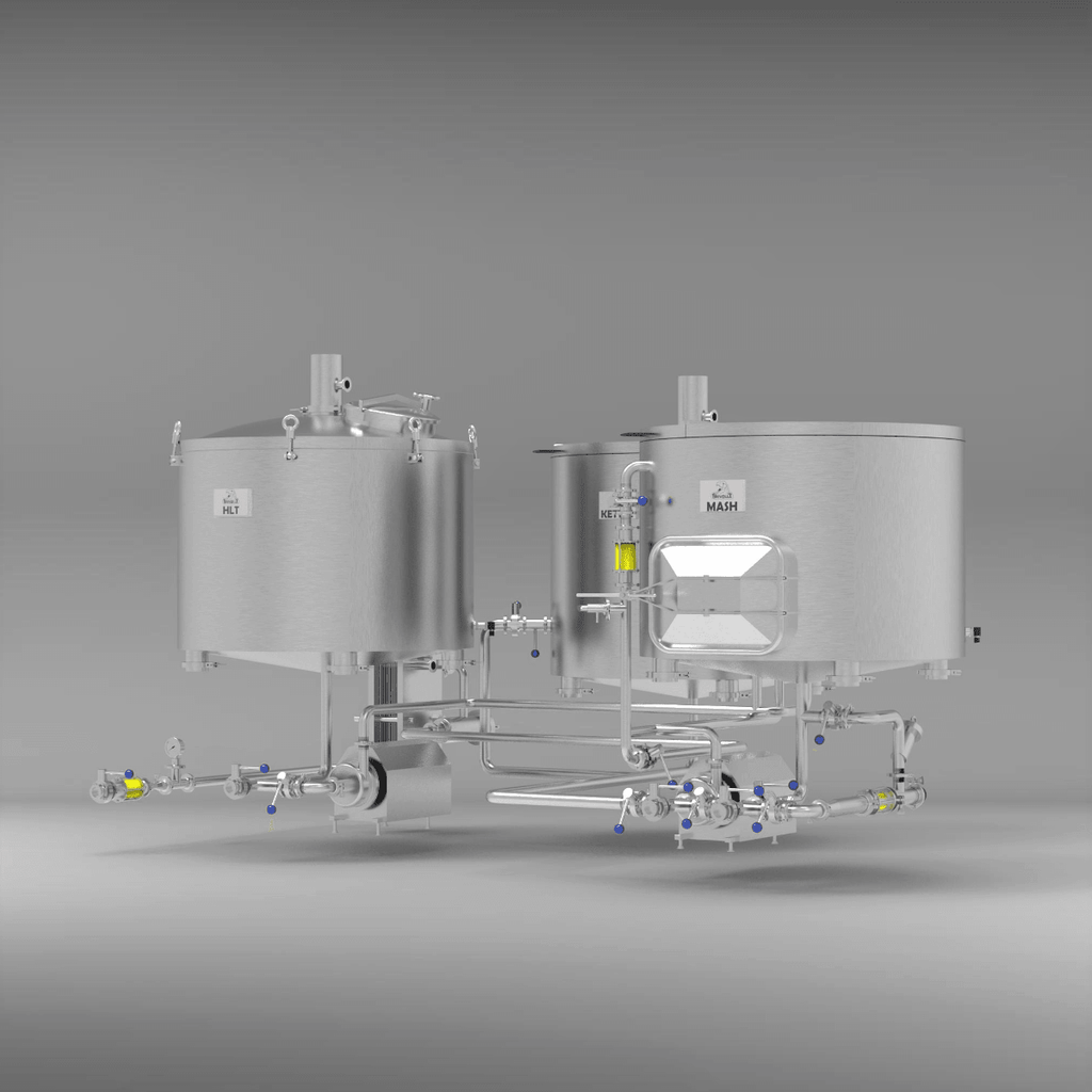 BrewZilla 300L - 3 Vessel Brewery