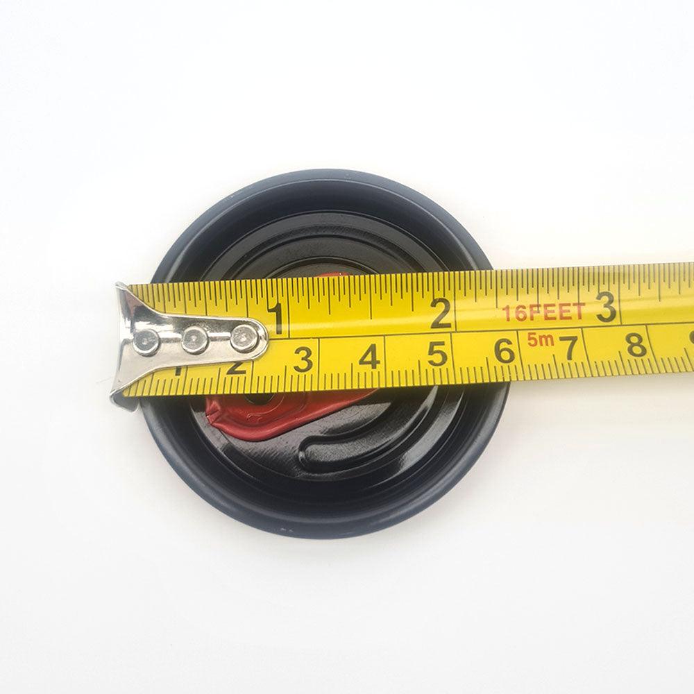 Can Fresh - B64 Full Aperture Lid Only Black (5000/carton)