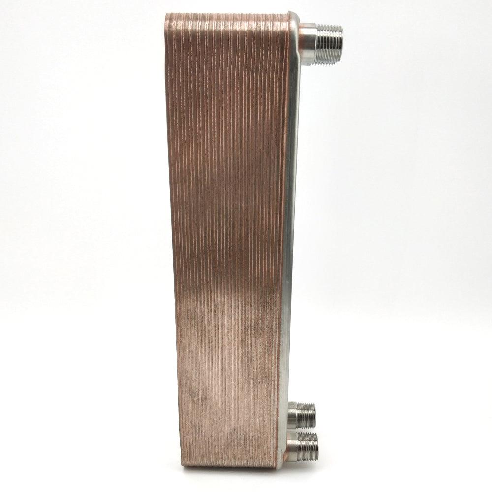 Chillout Threaded MKIV Counterflow Plate Heat Exchanger (30 plate) 1/2Inch Male - KegLand