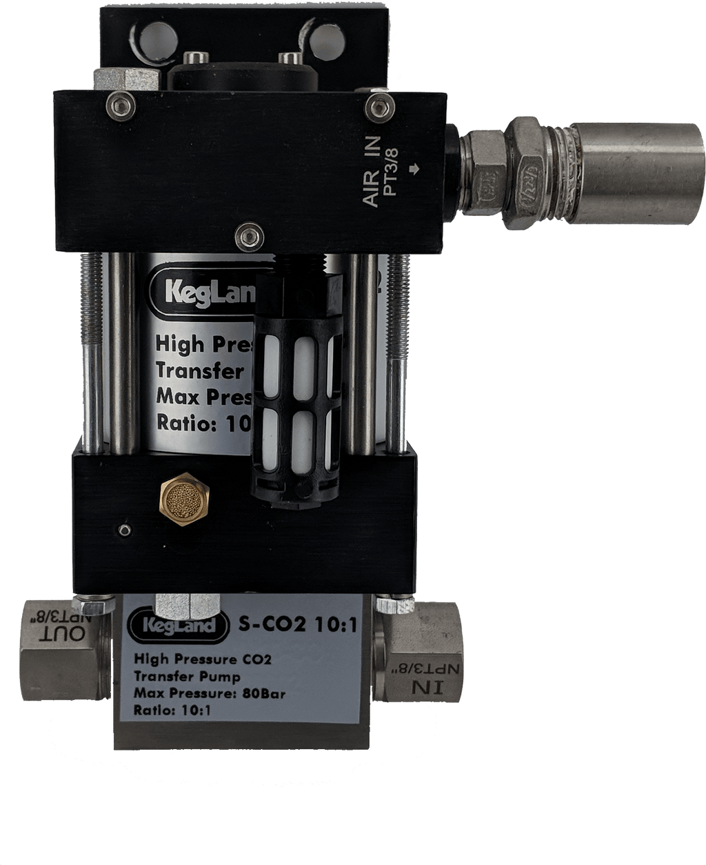 CO2 Refill Station-Single Acting(High Pressure) - KegLand