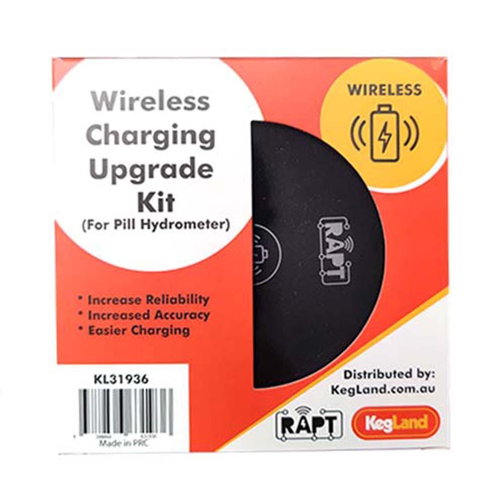 Complete Wireless Charging Kit for RAPT Pill Hydrometer (includes USB Cable+Charging Dock+Wireless Charge Coil+2 Weights) - KegLand