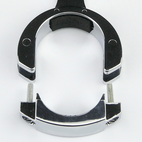 Decal Holder Plastic 73MM Chrome - KegLand