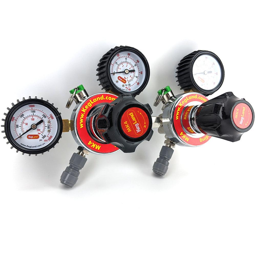 Dual Pressure MK4 Regulator - Type 30 - KegLand