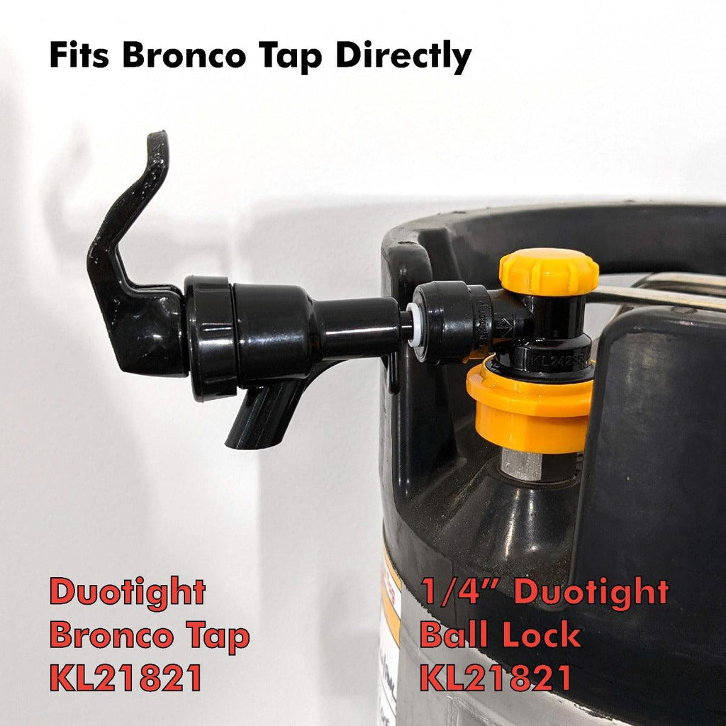 duo-Bronco / duo-Picnic Party Tap - 6.35mm (1/4') duotight compatible - KegLand
