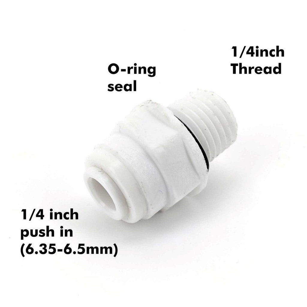 duotight - 6.35mm (¼') Female x ¼' BSP Male Bulkhead - KegLand