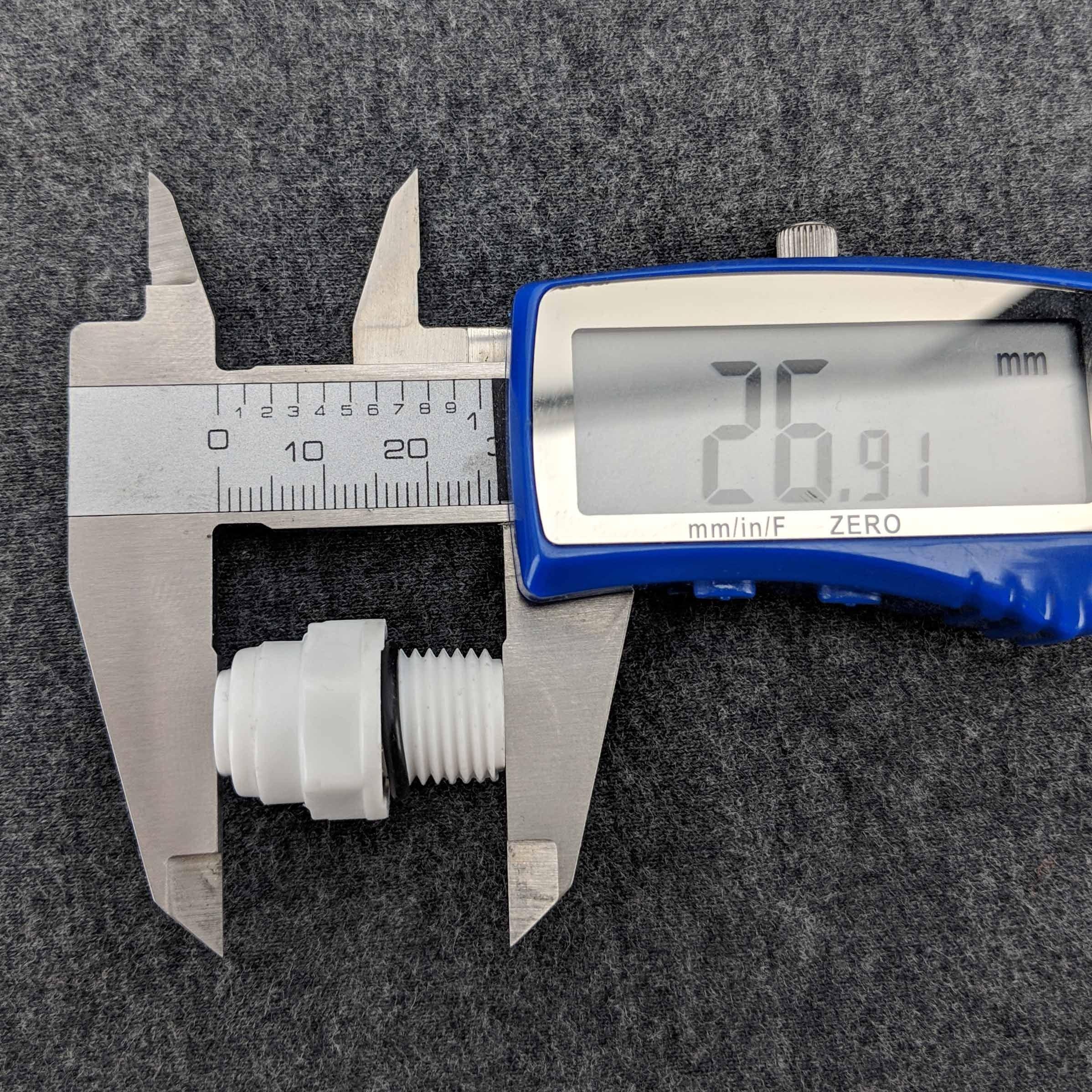duotight - 6.35mm (¼') Female x ¼' BSP Male Bulkhead - KegLand
