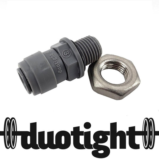 duotight - 8mm (5/16') Female x 1/4' Male Thread Bulkhead (suits 60cm Thermowell) - KegLand