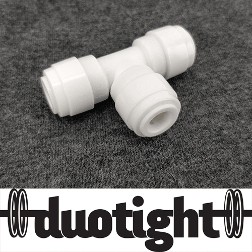 duotight – 8mm (5/16”) Female x 8mm (5/16”) Female Equal Tee - KegLand