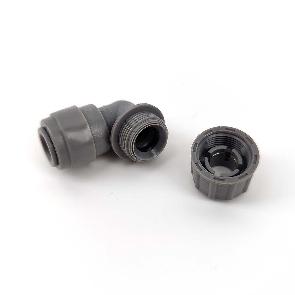 duotight - 8mm (5/16) Screwlock x 8mm (5/16) Elbow - KegLand