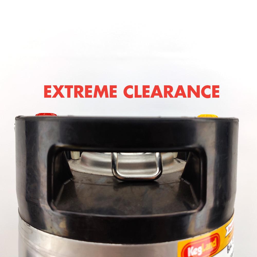 duotight 8mm (5/16) x Ball Lock Disconnect - (Black + Yellow Liquid) - KegLand