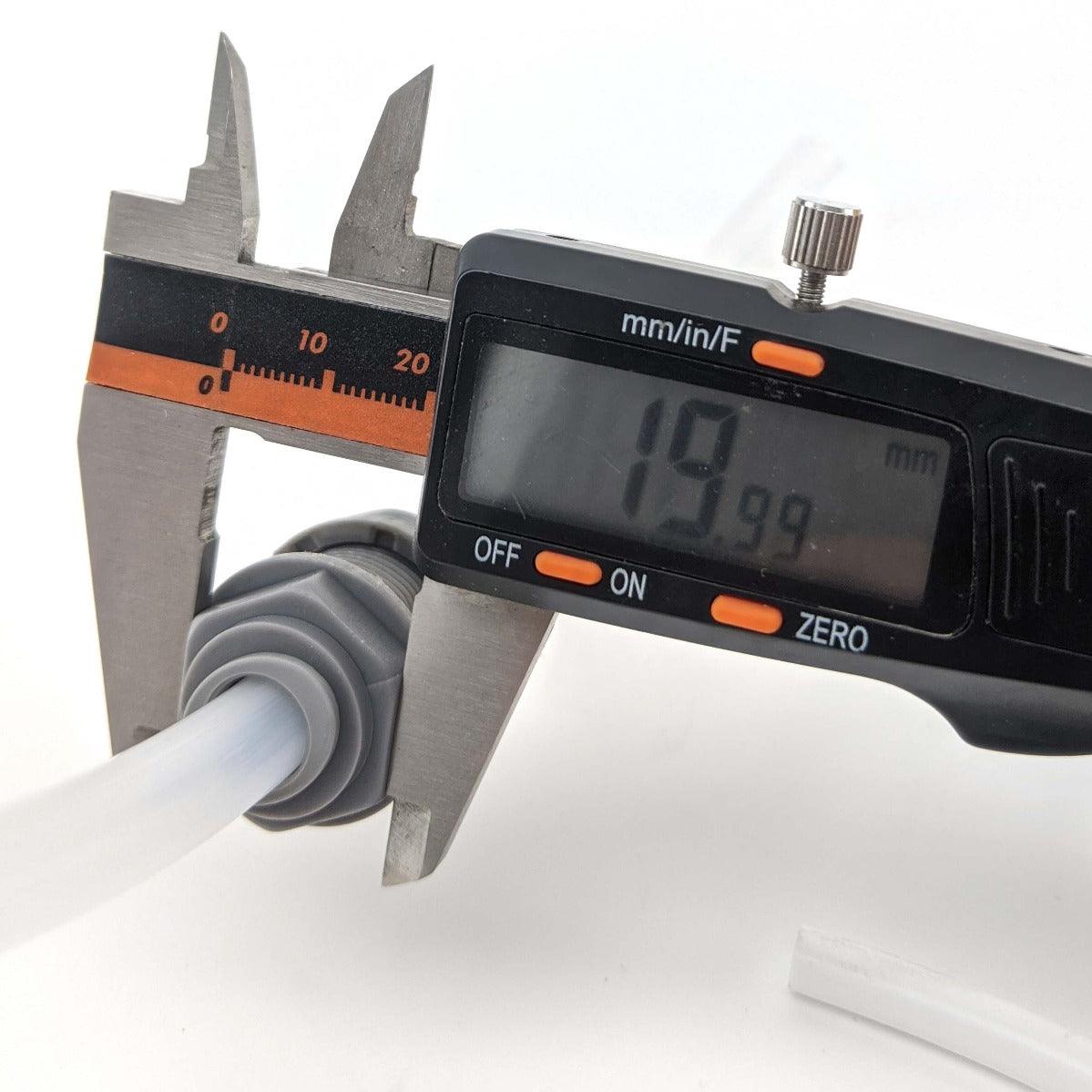 duotight - 9.5mm (3/8”) Female x 9.5mm (3/8”) Female Bulkhead with Locknut - KegLand