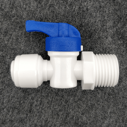 duotight - 9.5mm (3/8”) Female x ½" Male Thread Ball Valve - KegLand