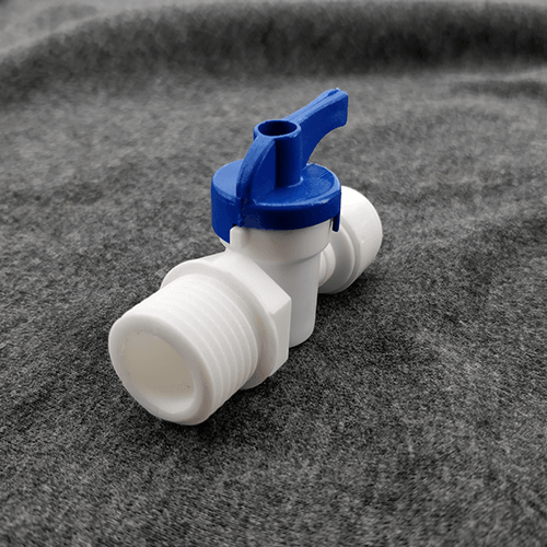 duotight - 9.5mm (3/8”) Female x ½" Male Thread Ball Valve - KegLand