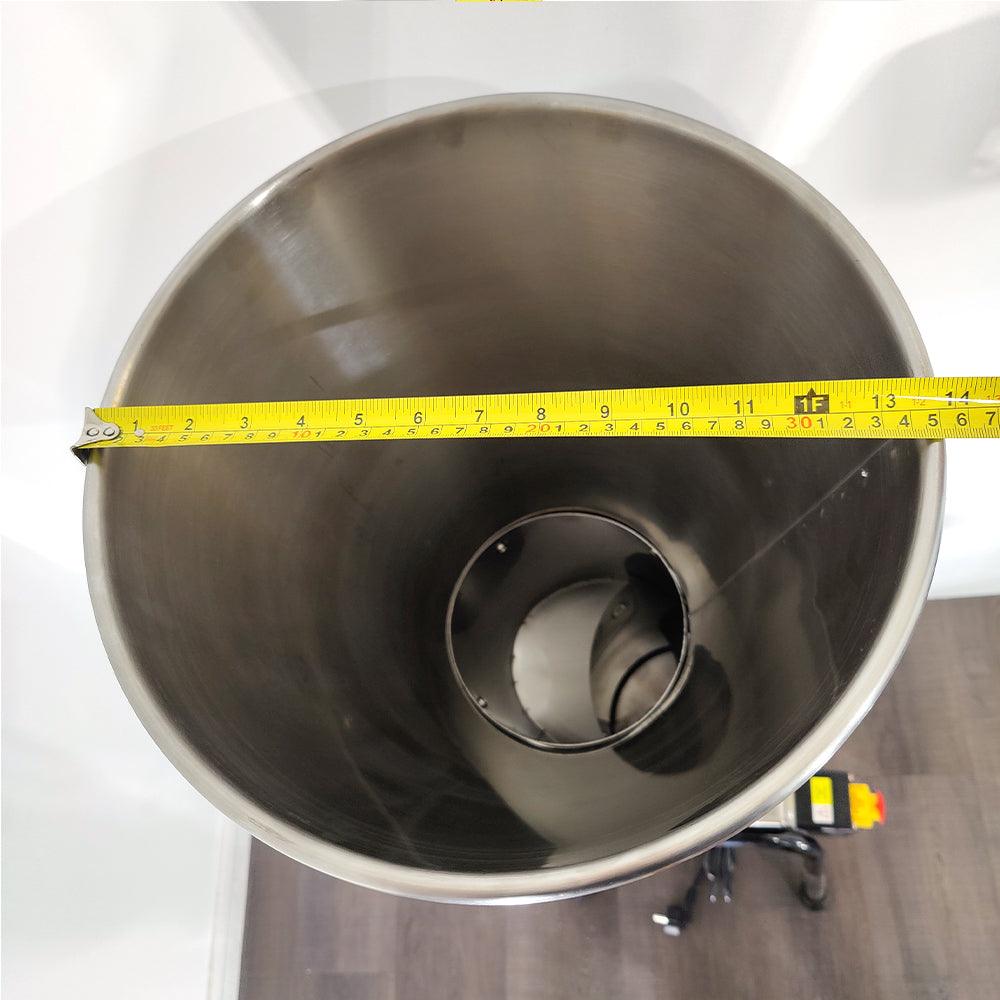 Electric Fruit Crusher - Stainless Steel - KegLand