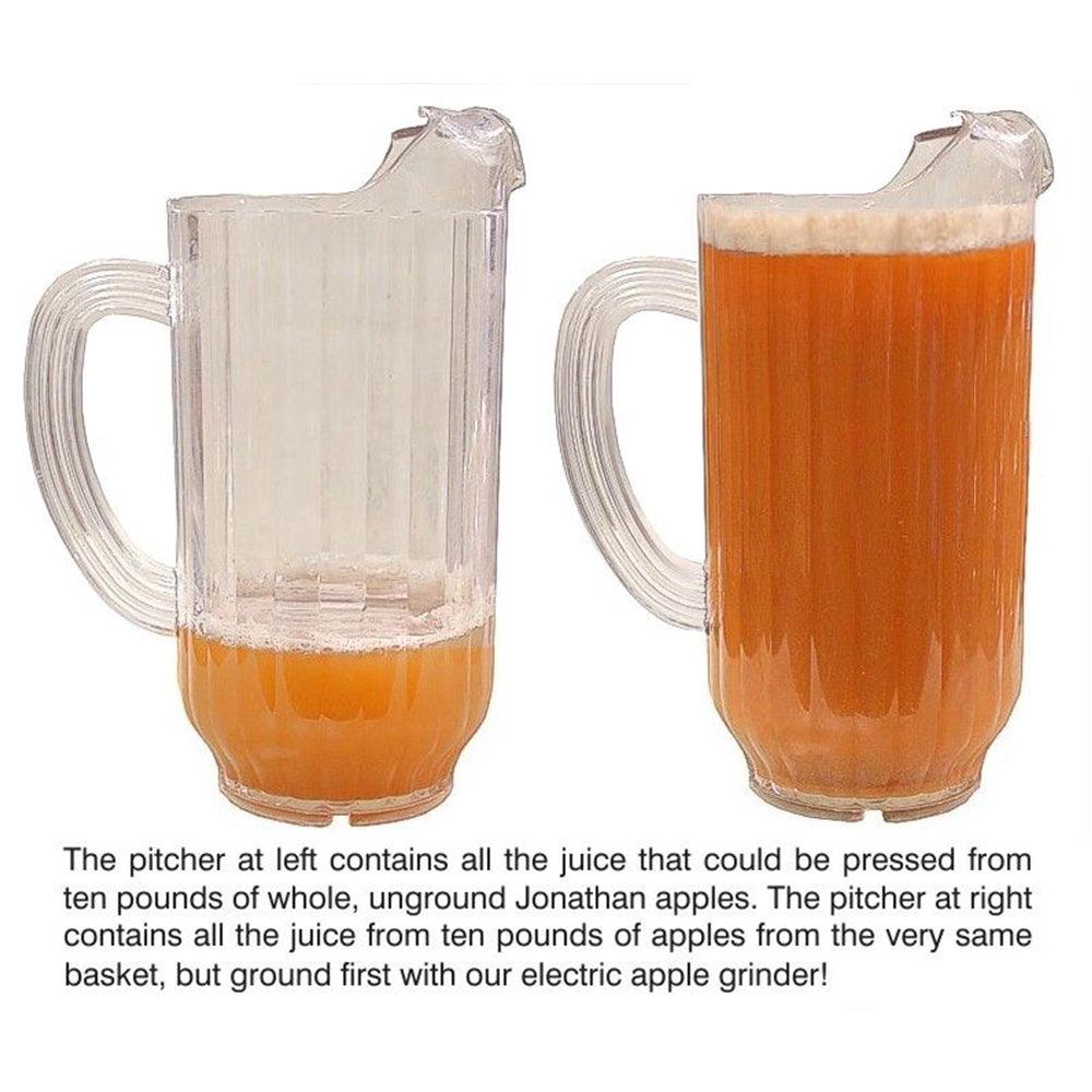 Electric Fruit Crusher - Stainless Steel - KegLand